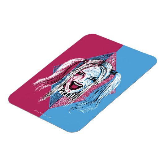Suicide Squad | Harley Laugh Magnet (Linke Seite)