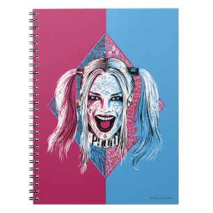 Suicide Squad   Harley Laugh Notizblock