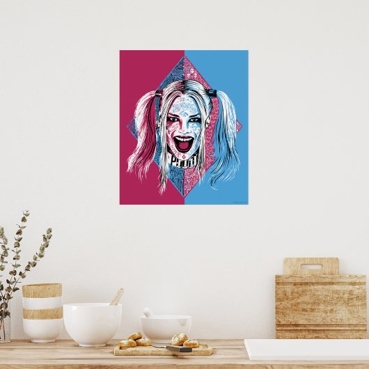 Suicide Squad | Harley Laugh Poster (Küche)