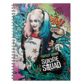 Suicide Squad | Harley Quinn Character Graffiti Notizblock (Vorderseite)