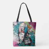 Suicide Squad | Harley Quinn Character Graffiti Tasche (Rückseite)