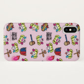 Suicide Squad | Harley Quinn Emoji Pattern Case-Mate iPhone Hülle (Rückseite (Horizontal))