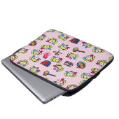 Suicide Squad | Harley Quinn Emoji Pattern Laptopschutzhülle (Vorne Knopf)