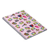 Suicide Squad | Harley Quinn Emoji Pattern Notizblock (Rechte Seite)