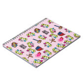 Suicide Squad | Harley Quinn Emoji Pattern Notizblock (Linke Seite)