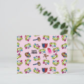 Suicide Squad | Harley Quinn Emoji Pattern Postkarte (Stehend Vorderseite)