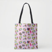 Suicide Squad Harley Quinn Emoji Pattern Tasche (Vorderseite)