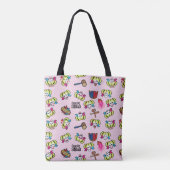 Suicide Squad Harley Quinn Emoji Pattern Tasche (Rückseite)