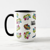 Suicide Squad | Harley Quinn Emoji Pattern Tasse (Links)