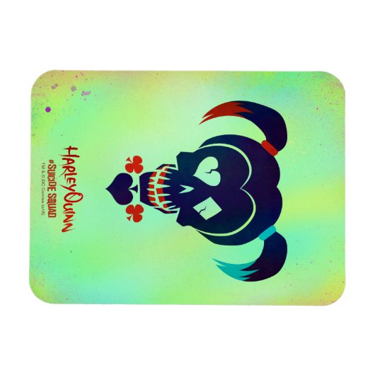 Suicide Squad | Harley Quinn Head Icon Magnet (Horizontal)
