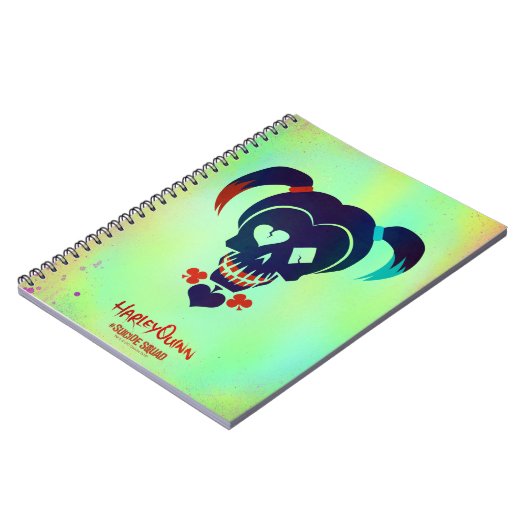 Suicide Squad | Harley Quinn Head Icon Notizblock (Linke Seite)