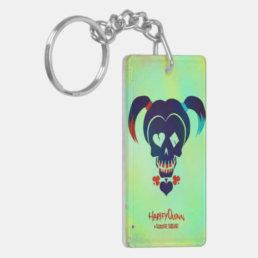 Suicide Squad Harley Quinn Head Icon Schlüsselanhänger (Vorderseite links)