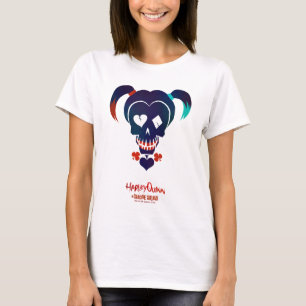 Suicide Squad   Harley Quinn Head Icon T-Shirt
