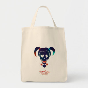 Suicide Squad   Harley Quinn Head Icon Tragetasche
