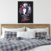 Suicide Squad Harley Quinn Inked Graffiti Leinwanddruck (Insitu (Schlafzimmer))