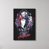 Suicide Squad Harley Quinn Inked Graffiti Leinwanddruck (Vorderseite)
