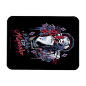 Suicide Squad | Harley Quinn Inked Graffiti Magnet (Horizontal)