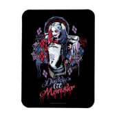 Suicide Squad | Harley Quinn Inked Graffiti Magnet (Vertikal)
