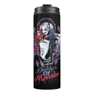 Suicide Squad   Harley Quinn Inked Graffiti Thermosbecher
