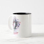Suicide Squad | Harley Quinn Inked Graffiti Zweifarbige Tasse (Vorderseite Links)