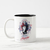 Suicide Squad | Harley Quinn Inked Graffiti Zweifarbige Tasse (Links)