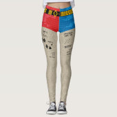 Suicide Squad | Harley Quinn Leggings (Vorderseite)
