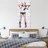 Suicide Squad | Harley Quinn Leinwanddruck (Insitu (Schlafzimmer))