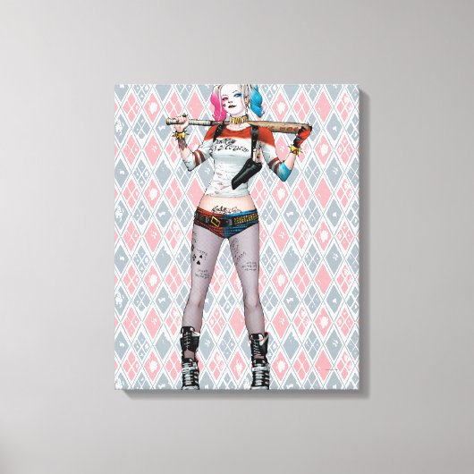 Suicide Squad | Harley Quinn Leinwanddruck (Vorderseite)