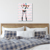 Suicide Squad | Harley Quinn Leinwanddruck (Insitu (Schlafzimmer))
