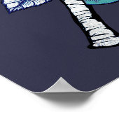 Suicide Squad | Harley Quinn "Rotten" Tattoo Art Poster (Ecke)