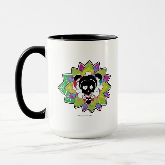 Suicide Squad | Harley Quinn Skull Tattoo Art Tasse (Links)