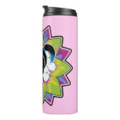 Suicide Squad | Harley Quinn Skull Tattoo Art Thermosbecher (Nach rechts gedreht)