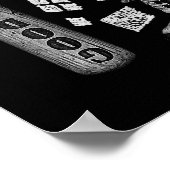 Suicide Squad | Harley Quinn Typografy Foto Poster (Ecke)