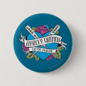 Suicide Squad | Harley Quinns Tattoo Parlor Herz Button (Vorderseite)
