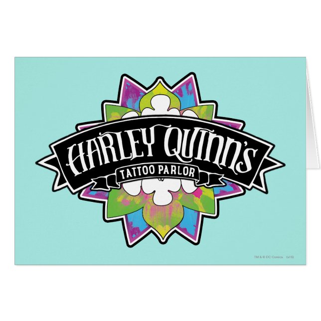 Suicide Squad | Harley Quinns Tattoo Parlor Lotus (Vorderseite (Horizontal))