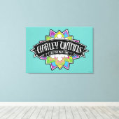 Suicide Squad | Harley Quinns Tattoo Parlor Lotus Leinwanddruck (Insitu (Holzboden))