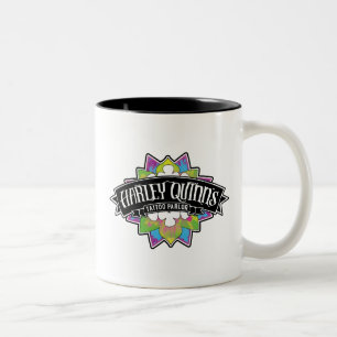 Suicide Squad   Harley Quinns Tattoo Parlor Lotus Zweifarbige Tasse