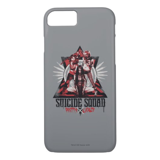 Suicide Squad | Hübsche Crazy Squad Girls Case-Mate iPhone Hülle (Rückseite)