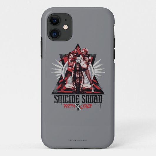 Suicide Squad | Hübsche Crazy Squad Girls Case-Mate iPhone Hülle (Rückseite)