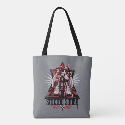 Suicide Squad | Hübsche Crazy Squad Girls Tasche (Rückseite)