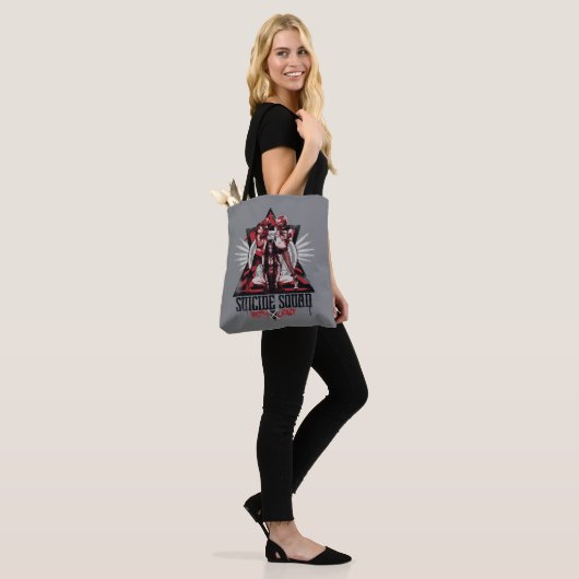 Suicide Squad | Hübsche Crazy Squad Girls Tasche (Am Model)