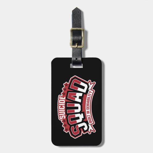 Suicide Squad | In Verweigerbarkeit gebaut Gepäckanhänger (Vorderseite vertikal)