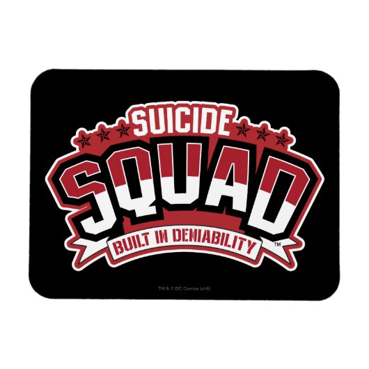 Suicide Squad | In Verweigerbarkeit gebaut Magnet (Horizontal)