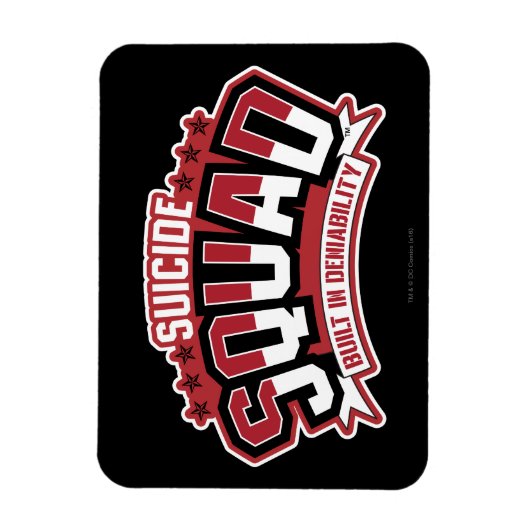 Suicide Squad | In Verweigerbarkeit gebaut Magnet (Vertikal)