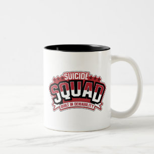 Suicide Squad In Verweigerbarkeit gebaut Zweifarbige Tasse