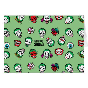 Suicide Squad   Joker Emoji Pattern