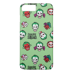 Suicide Squad   Joker Emoji Pattern iPhone 8 Plus/7 Plus Hülle