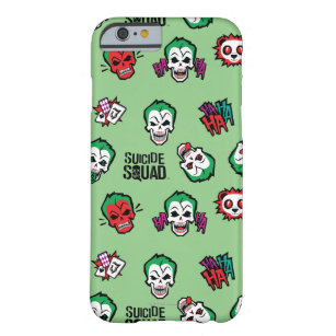 Suicide Squad   Joker Emoji Pattern Barely There iPhone 6 Hülle