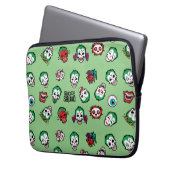 Suicide Squad | Joker Emoji Pattern Laptopschutzhülle (Vorderseite Links)