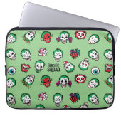 Suicide Squad | Joker Emoji Pattern Laptopschutzhülle (Vorderseite)